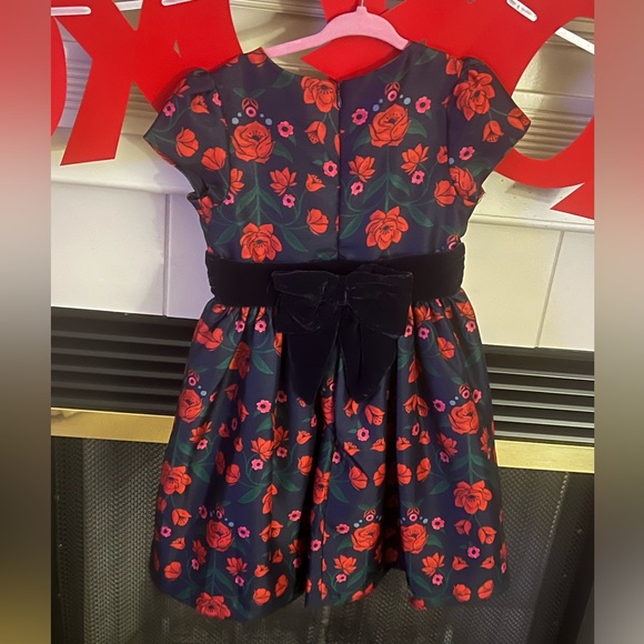 Girls Gymboree floral pattern dress - Picture 2 of 4